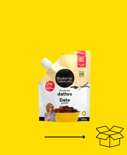 Purée de dattes à la vanille Madame Labriski vendue à la caisse