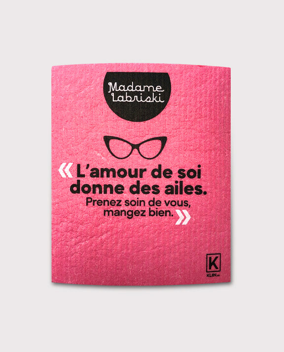 Ensemble des 5 lingettes inspirantes et réutilisables