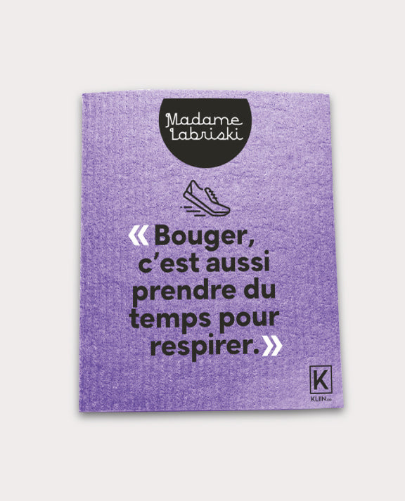 Ensemble des 5 lingettes inspirantes et réutilisables