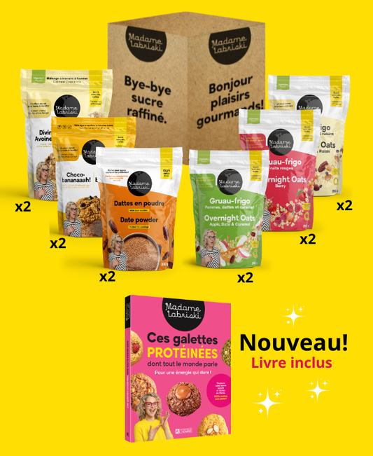 Boîte Défi #BoostTonMicrobiote avec livre