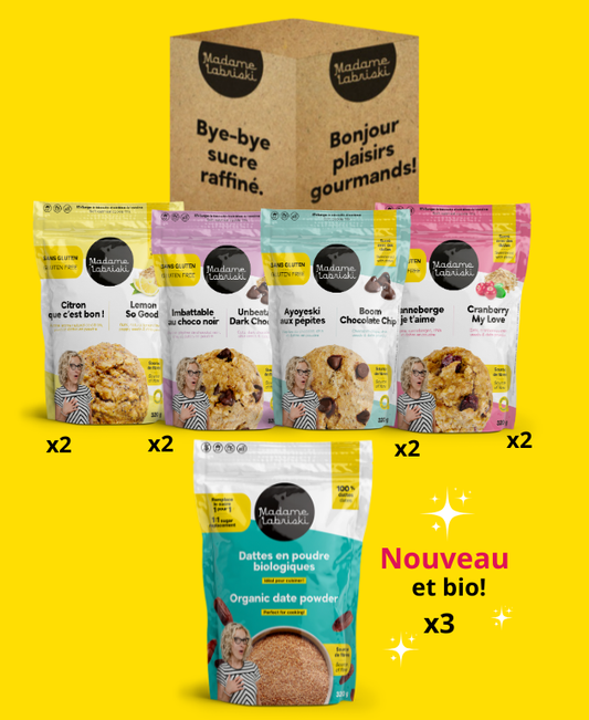 Boîte Défi #BoostTonMicrobiote BIO et SANS GLUTEN