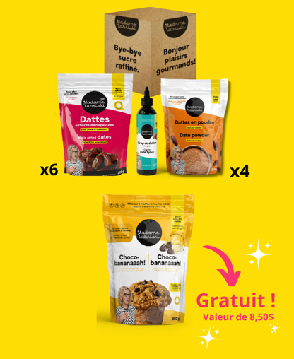 Boîte Cuisiner sans sucre ajouté!