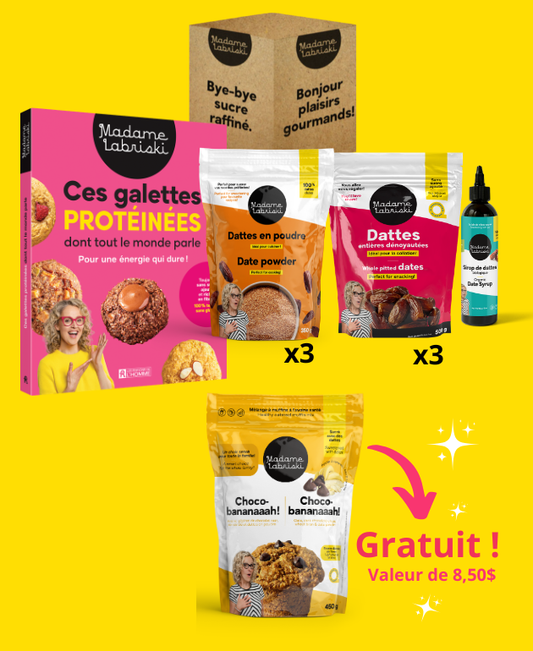 Boîte DES GALETTES PROTÉINÉES SVP!