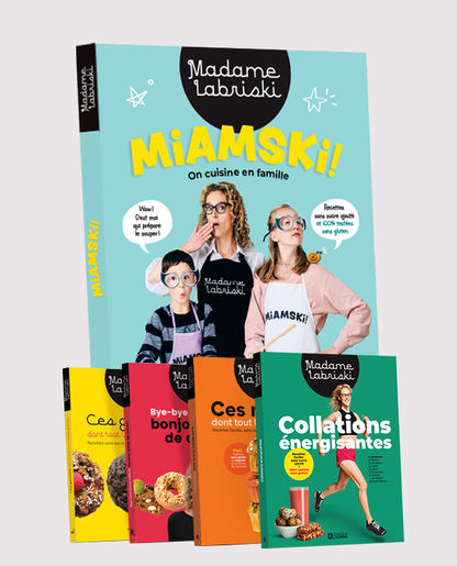 Les 5 best-sellers culinaires de Madame Labriski pour manger sans sucre raffiné ajouté 