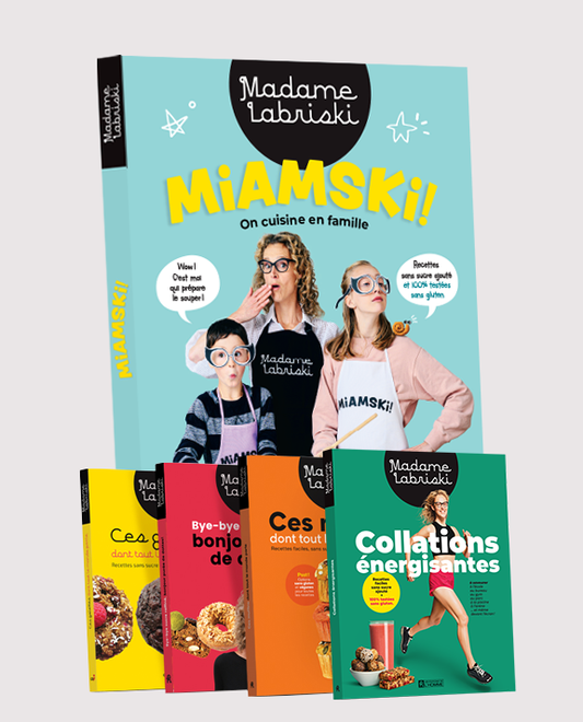 Les 5 best-sellers culinaires de Madame Labriski pour manger sans sucre raffiné ajouté 