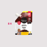 8 x purée de dattes au chocolat c'est une caisse complète. Conservez-la au congélateur et soyez certain de ne jamais en manquer.